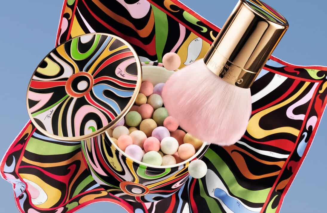 GUERLAIN x PUCCI ルースパウダー マルチカラー Guerlain x Pucci - A Vibrant Fusion of Fashion and Beauty